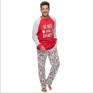 Christmas pajama set.